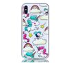 Mobigear Design Coque iPhone XS Max Coque arrière en TPU Souple - Licorne