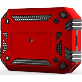 Mobigear Armor Coque Apple AirPods Pro 2 Coque Rigide Antichoc - Rouge