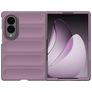 Mobigear Bumpy Coque Samsung Galaxy Z Fold 8 Coque arrière en TPU Souple - Violet
