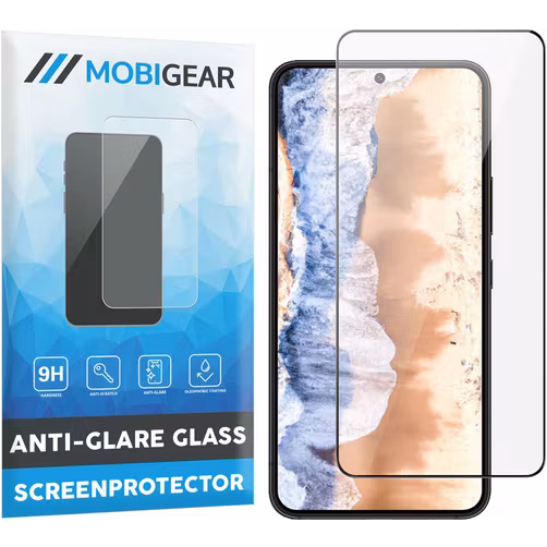 Mobigear Premium Samsung Galaxy S23 Plus Verre trempé Protection d'écran - Compatible Coque - Noir