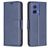 Mobigear Excellent Housse Motorola Moto G85 Etui Porte-Monnaie - Bleu