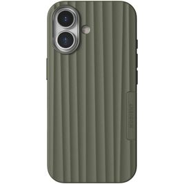 Nudient Bold Coque iPhone 17 MagSafe Coque arrière Rigide - Olive Green