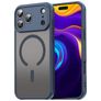 Mobigear Shockproof Coque iPhone 18 Pro Max MagSafe Coque arrière Rigide - Bleu