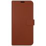 Valenta Gel Skin Housse Samsung Galaxy A72 Etui en Cuir Véritable Porte-Monnaie - Marron