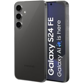 Mobiparts Classic Coque Transparente Samsung Galaxy S24 FE Coque arrière en TPU Souple - Transparent