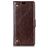 Mobigear Ranch Housse Motorola One Power Etui Porte-Monnaie - Marron