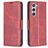 Mobigear Excellent Housse Samsung Galaxy S25 Etui Porte-Monnaie - Rouge