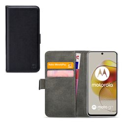 Mobilize Classic Gelly Wallet Housse Motorola Moto G73 5G Etui Porte-Monnaie - Noir