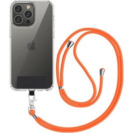 Mobigear Lanyard - Cordon de téléphone universel ajustable - Orange