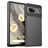 Mobigear Groove Coque Google Pixel 7a Coque arrière en TPU Souple - Noir