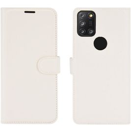 Mobigear Classic Housse Alcatel 3X (2020) Etui Porte-Monnaie - Blanc