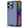 Mobigear Honeycomb Coque iPhone 16 Pro Coque arrière Rigide Anti-Chocs - Bleu