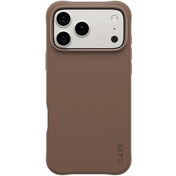 CARE by PanzerGlass Fashionable Coque iPhone 17 Pro Max MagSafe Coque arrière en Silicone - Espresso