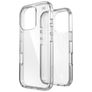 Speck Presidio Perfect Clear Coque Transparente iPhone 16 Pro Coque arrière Rigide Anti-Chocs - Transparent