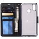 Mobigear Silk Housse Huawei Nova 3 Etui Porte-Monnaie - Noir