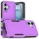 Mobigear Heavy Armor Coque iPhone 16 Coque arrière Rigide Anti-Chocs - Violet