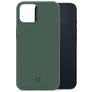 Mobilize Rubber Gelly Coque iPhone 14 Coque arrière en TPU Souple - Matt Green