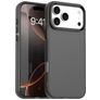 Mobigear Crystal Coque iPhone 18 Pro Coque arrière Rigide - Noir