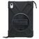 Xccess Survivor All-round iPad Pro 11 pouces (2022) Plastique rigide / Silicone Coque arrière + Bandoulière + Support - Noir