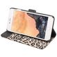 Mobigear Leopard Housse iPhone SE (2020) Etui Porte-Monnaie - Marron