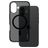 CARE by PanzerGlass Flagship Coque iPhone 16 MagSafe Coque arrière Rigide - Transparent / Noir