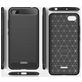 Mobigear Brushed Slim Coque Xiaomi Redmi 6A Coque arrière en TPU Souple - Gris