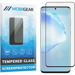 Mobigear Premium Samsung Galaxy S20 Verre trempé Protection d'écran - Compatible Coque - Noir