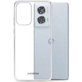 Mobilize Gelly Coque Transparente Motorola Edge 50 Fusion Coque arrière en TPU Souple - Transparent