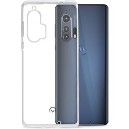 Mobilize Gelly Transparent Motorola Edge Plus TPU souple Coque arrière - Transparent