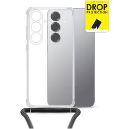 My Style Loop Transparente Samsung Galaxy S26 Plus Coque avec cordon en TPU Souple - Transparent