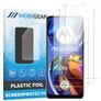 Mobigear Motorola Moto E32 Protection d'écran Film - Compatible Coque (Lot de 3)
