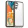 Mobigear Crystal Coque Samsung Galaxy A54 Coque arrière Rigide - Transparent / Gris