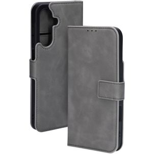 Mobiparts Classic Wallet Housse Samsung Galaxy A26 MagSafe Etui - Granite Grey