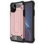 Mobigear Outdoor Coque iPhone 11 Coque arrière Rigide Anti-Chocs - Rose doré
