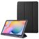 Mobigear Tri-Fold Samsung Galaxy Tab S6 Lite Étui + Porte-stylet - Noir