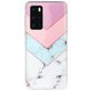 Mobigear Marble Coque Huawei P40 Coque arrière en TPU Souple - Tricolore