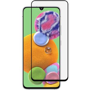 Mobigear Premium Samsung Galaxy A90 Verre trempé Protection d'écran - Compatible Coque - Noir