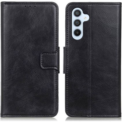 Mobigear Classy Housse Samsung Galaxy A54 Etui Porte-Monnaie - Noir