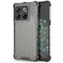 Mobigear Honeycomb Coque OnePlus 10T Coque arrière Rigide Anti-Chocs - Noir