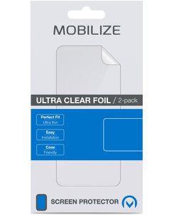 Mobilize Samsung Galaxy A20e Protection d'écran Film - Compatible Coque (Lot de 2)