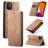 Caseme 013 Housse iPhone 11 Etui Porte-Monnaie - Marron