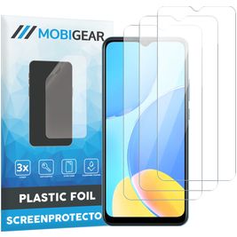 Mobigear OPPO A15 Protection d'écran Film - Compatible Coque (Lot de 3)