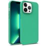 Mobigear Bio Coque iPhone 15 Plus Coque arrière en Eco-Friendly - Vert