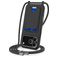 Mobigear Lanyard Card iPhone 17 Pro Coque avec cordon en Silicone et Porte-Cartes - Noir