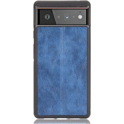 Mobigear Stitch Coque Google Pixel 6 Pro Coque arrière - Bleu