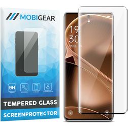 Mobigear OPPO Find X6 Pro Verre trempé Protection d'écran - Compatible coque - Noir