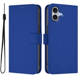 Mobigear Urban Wallet Housse iPhone 16 Plus Etui Porte-Monnaie - Dark Blue