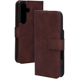 Mobiparts Classic Wallet Housse Samsung Galaxy S25 MagSafe Etui - Velvet Red