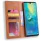 Mobigear Sensation Housse Huawei P30 Pro Etui Porte-Monnaie - Cognac
