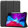 Mobigear Tri-Fold Gel Coque iPad Pro 12.9 Pouces (2020) Etui en TPU,Similicuir + Porte-crayon - Noir